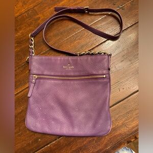Kate Spade Purple Crossbody Purse